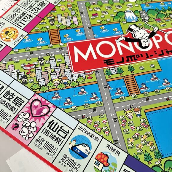 MONOPOLY Japanese Designer Edition Board Game TOMY New - Picture 6 of 14